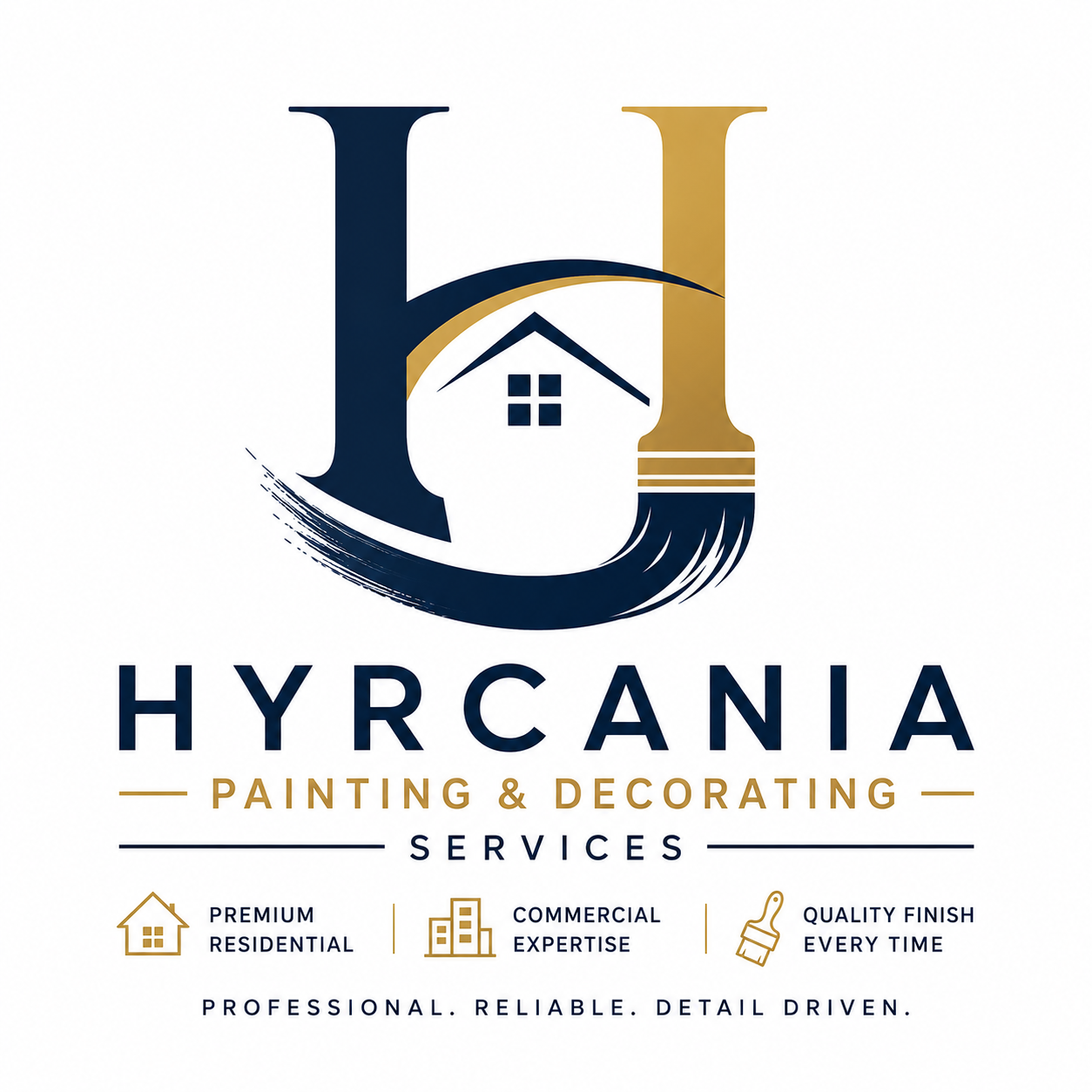 Hyrcania Painting Logo